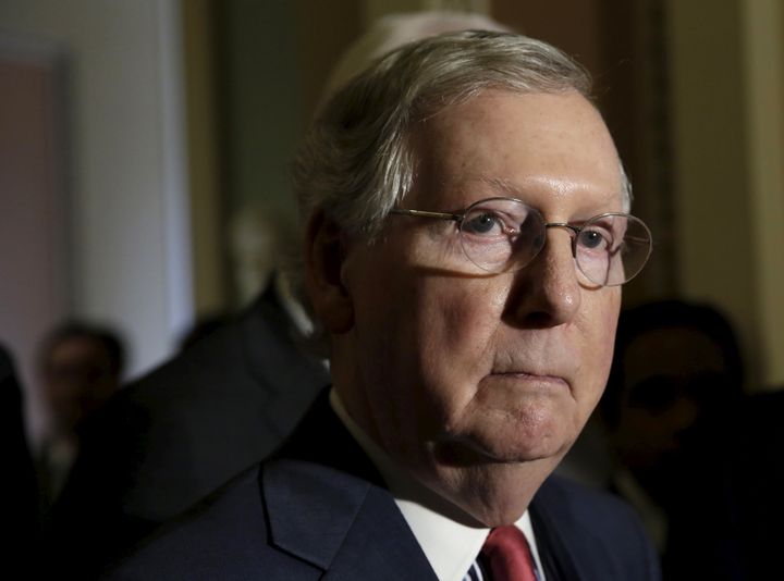 Senate Majority Leader Mitch McConnell (R-Ky.) wants his colleagues to stop using elections as an excuse not to do their jobs -- but won't grant Supreme Court nominee Merrick Garland a confirmation hearing because of the 2016 election.