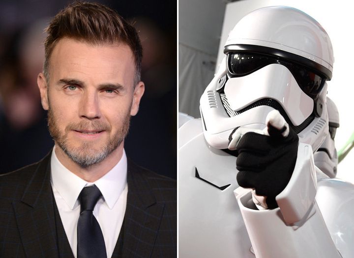<strong>Will you be able to spot Gary Barlow in the next instalment of 'Star Wars'?</strong>