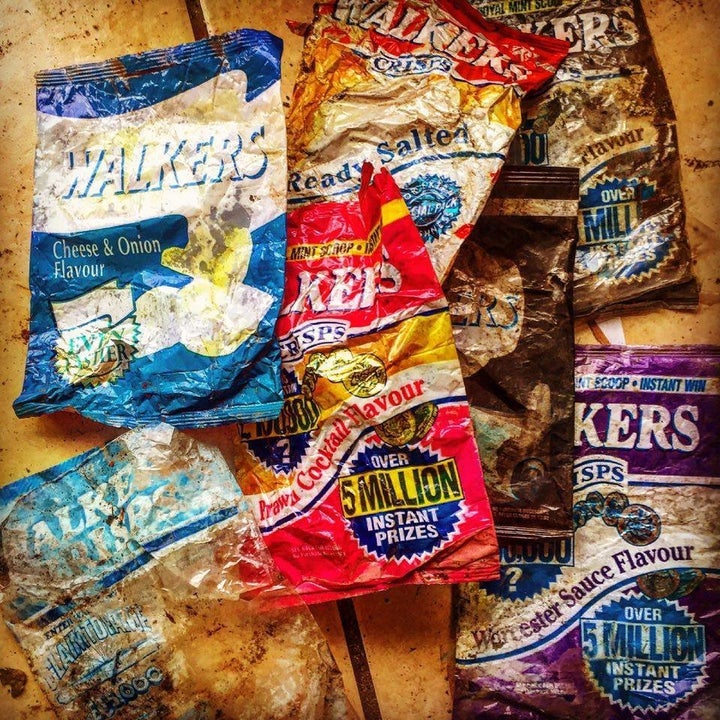 <strong>Some of the litter found in the forest</strong>