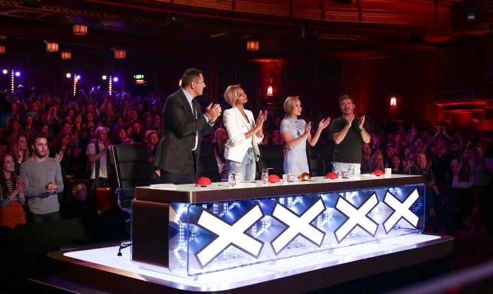 <strong>All four 'BGT' judges were on their feet</strong>