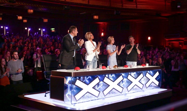 All four 'BGT' judges were on their feet