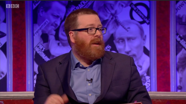 Frankie Boyle hosted Friday night's show.