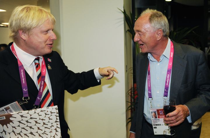 Boris Johnson (left) has followed his London Mayor predecessor Ken Livingstone (right) in mentioning Hitler