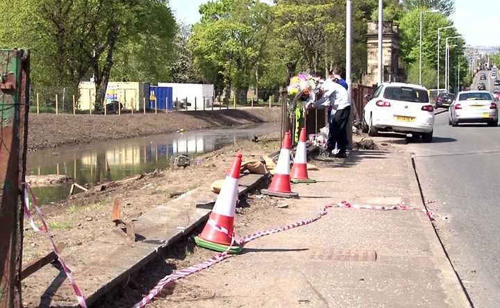 <strong>The scene had been taped off</strong>