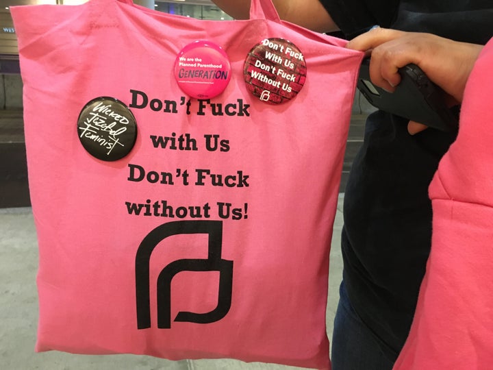 Bag spotted at the Pink Out training in Pittsburgh.