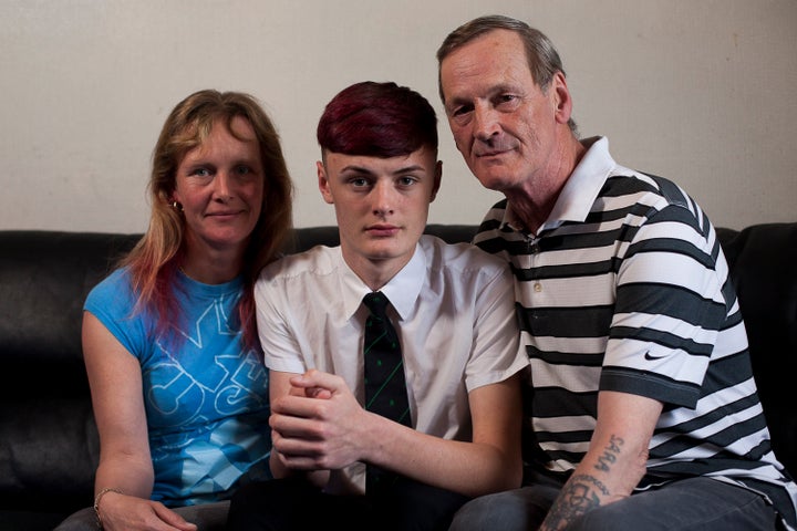 <strong>Daniel's father Dennis, right, said: 'I'm livid'</strong>