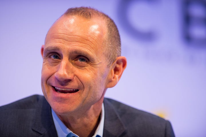 Evan Davis fended off competition from Paul O’Grady, Gok Wan, Nick Grimshaw and Clare Balding