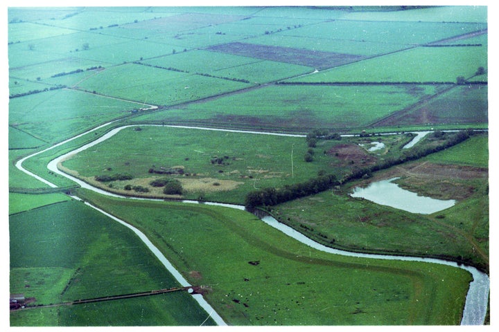 The beast was allegedly spotted at Barmston Drain at Christmas 