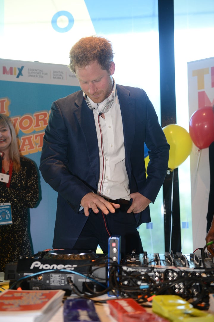 We'd listen to your set any day, Prince Harry.