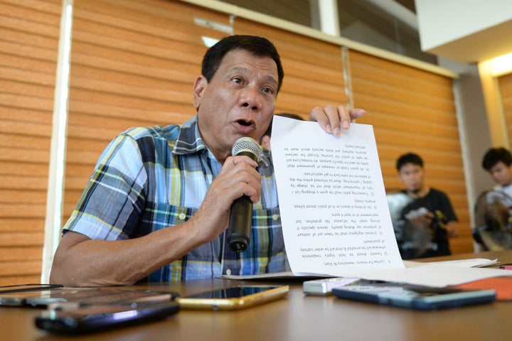 Philippines president-elect Rodrigo Duterte extended an olive branch to the Marxist guerrillas and the Communist Party of the Philippines, which has been embroiled in on-off fighting with government troops for decades. 