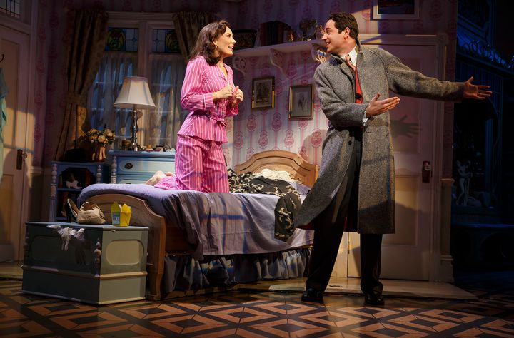 Benanti and co-star Zachary Levi nabbed Tony Award nominations for "She Loves Me," now playing on Broadway. 