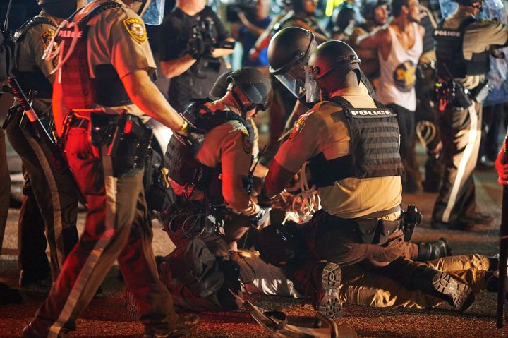 Police were too quick to arrest protesters and reporters during the Ferguson unrest.