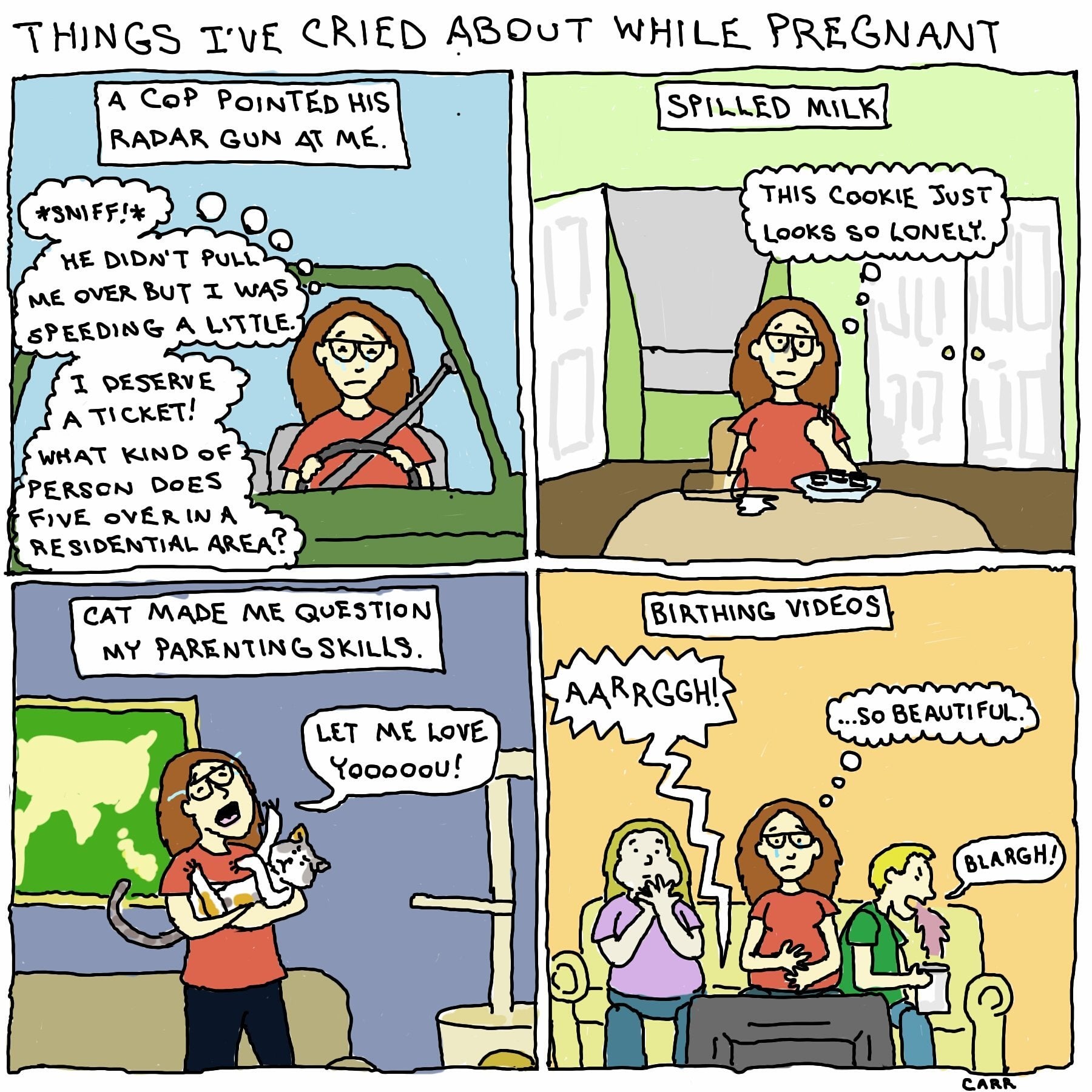 15 Hilarious Comics That Tell The Down And Dirty Truth About Pregnancy