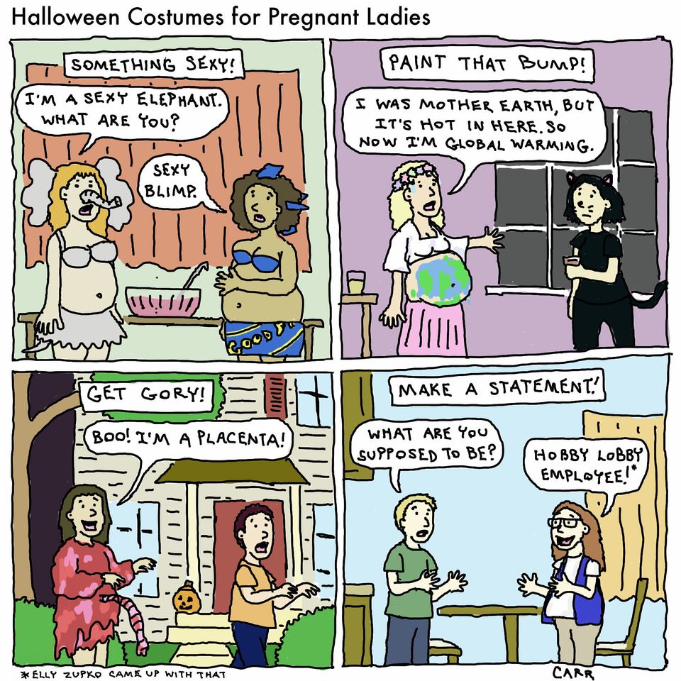 15 Hilarious Comics That Tell The Down And Dirty Truth About Pregnancy |  HuffPost Life