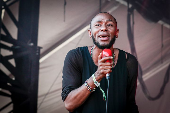 Yasiin Bey, aka Mos Def, performs at the Osheaga Music and Arts Festival on Aug. 1, 2015 in Montreal.