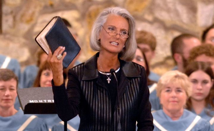 Anne Graham Lotz, seen here in a 2007 file photo, claims God allows terror attacks "to show us that we need hm."