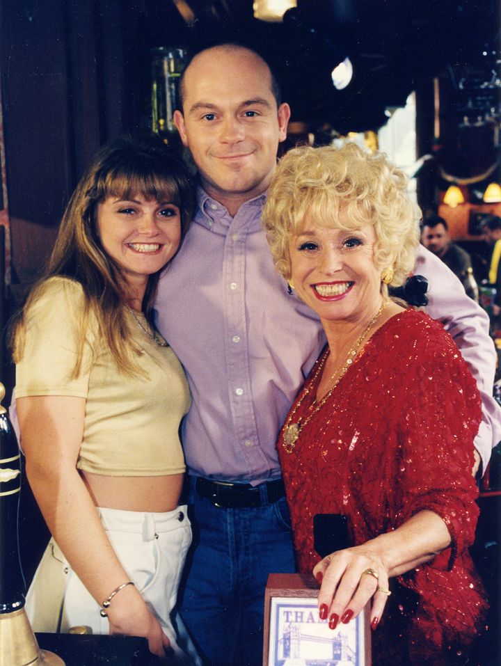 Danniella did not share any scenes with Ross Kemp and Barbara Windsor
