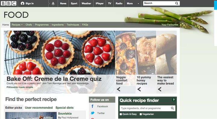 <strong>The BBC Food site will be closed this year.</strong>