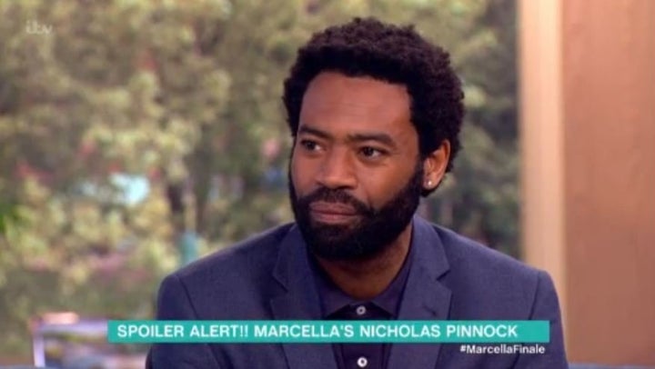 Nicholas Pinnock appeared on 'This Morning' to discuss the Marcella finale