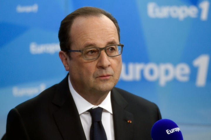 An international conference scheduled for late May will be postponed until June to ensure U.S. attendance, French President Francois Hollande said on Tuesday.