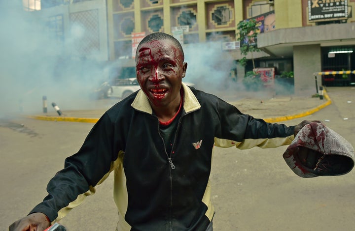 Kenya’s police chief on Tuesday announced an internal inquiry into possible police wrongdoing after images of beatings