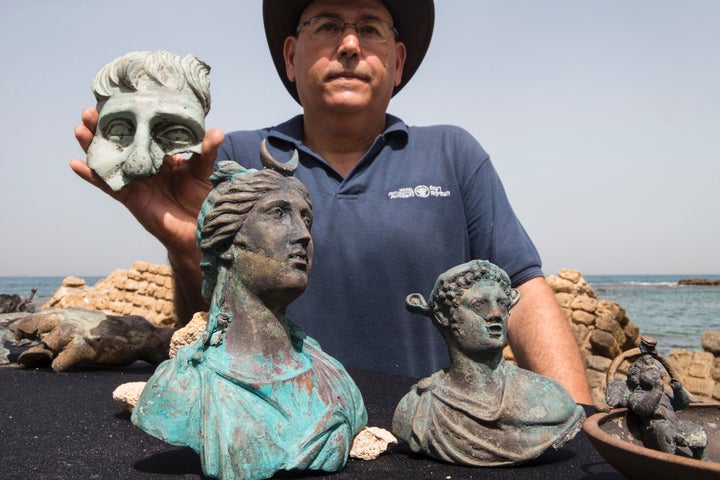 The newly discovered relics are in an "amazing state of preservation," said Jacob Sharvit, a director at the Israel Anti