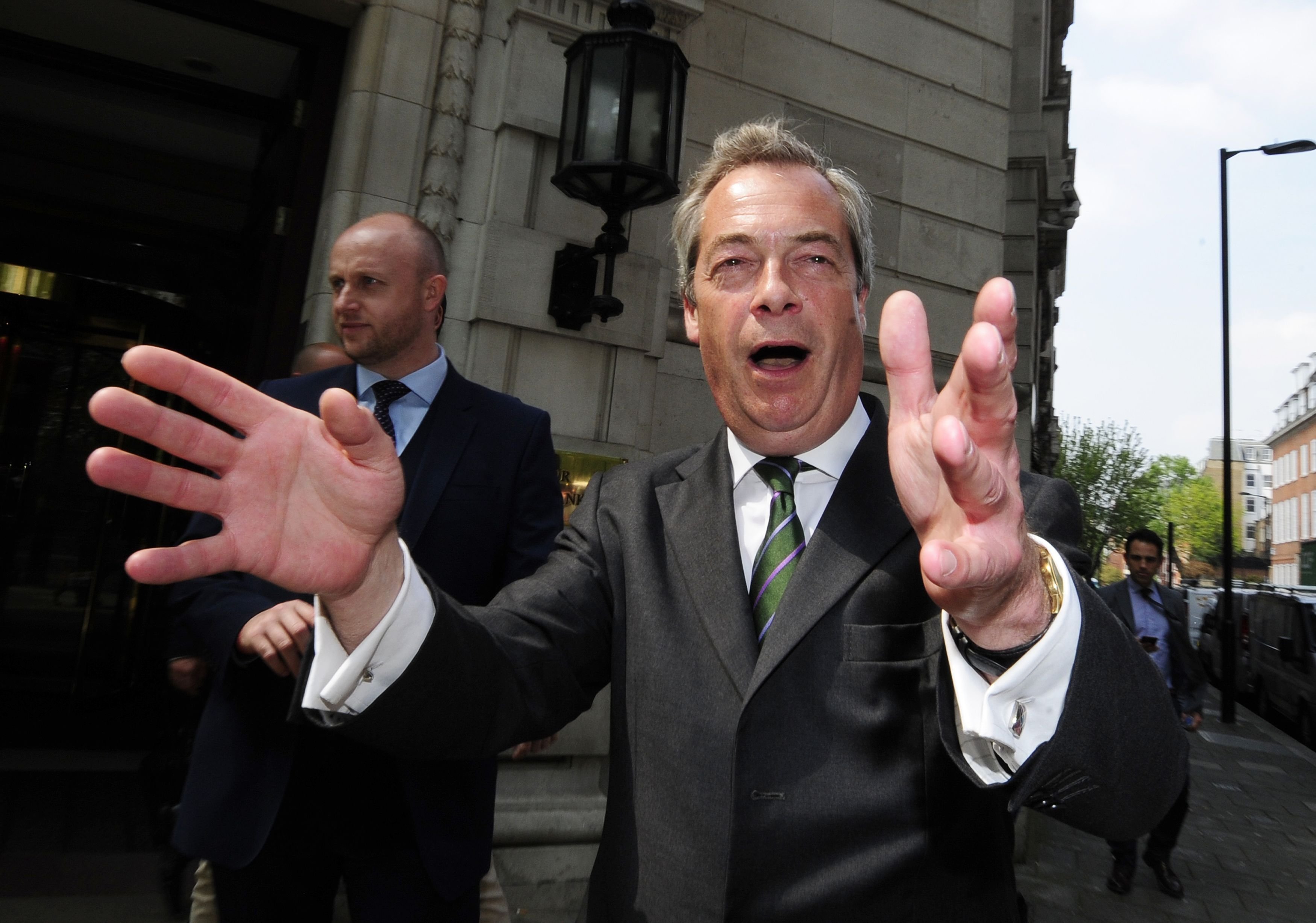 Nigel Farage Predicts 'Violence The Next Step' If Immigration Is Not ...