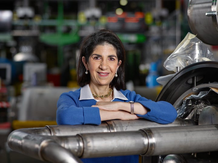 Fabiola Gianotti, CERN's new director-general