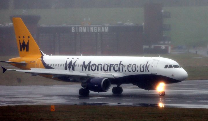 Two men removed themselves from a Monarch Airlines flight to Rome after fellow passengers claimed 'they look like terrorists'