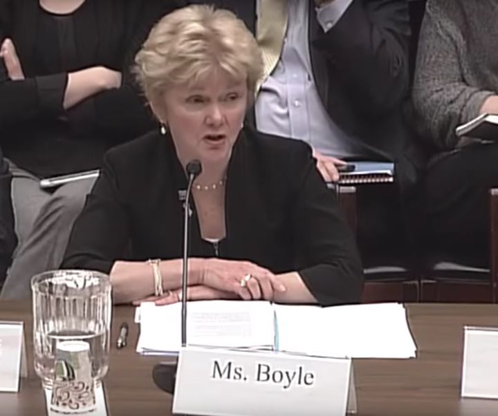 Marcia Boyle, president of the Immune Deficiency Foundation, speaks at a House subcommittee hearing on May 17.