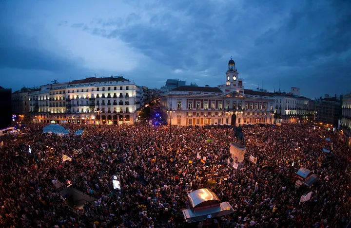 Spanish democracy: 15-M: how Spain's 'outraged' movement spawned political  change, Society