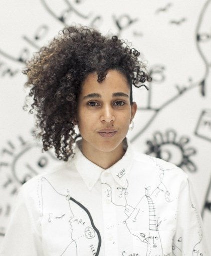 The artist Shantell Martin.