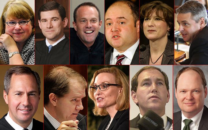 These are the judges Donald Trump would like to see on the U.S. Supreme Court.