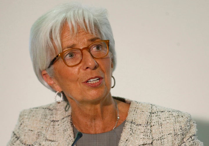 International Monetary Fund Managing Director Christine Lagarde. The IMF is demanding that Europe give Greece debt relie