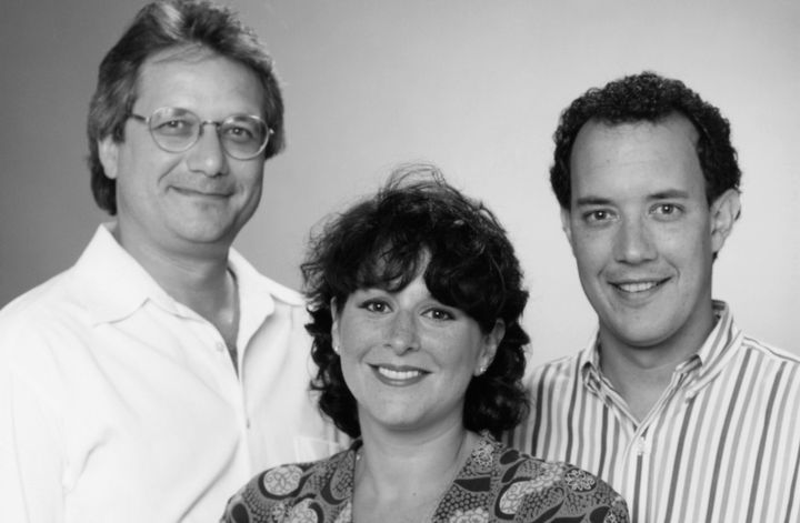 Executive Producers of "Friends" -- Kevin S. Bright, Marta Kauffman and David Crane.