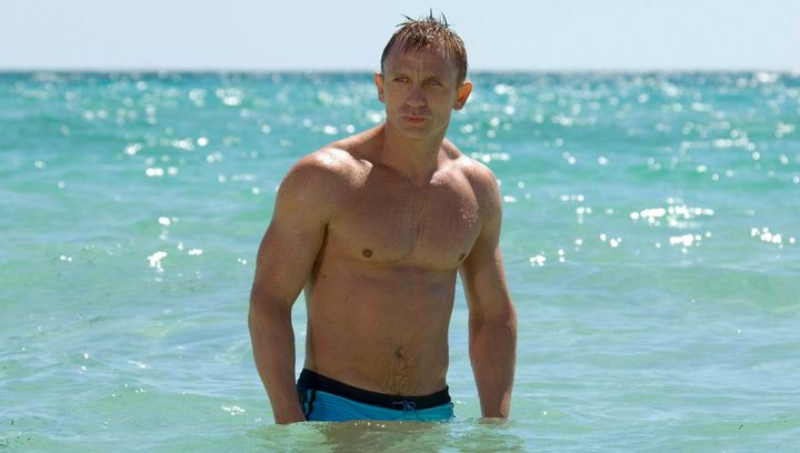 Daniel Craig cut a dash in his James Bond debut, 'Casino Royale'