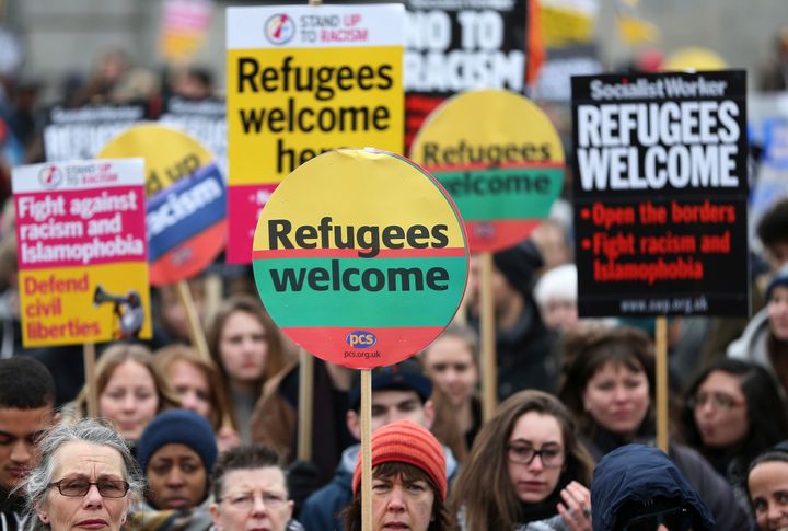 China, Germany and Britain are the countries most welcoming to refugees, according to an Amnesty International survey recording global acceptance of refugees.
