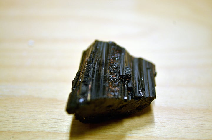 Setting black tourmaline crystals throughout your home helps to absorb negative energy. 