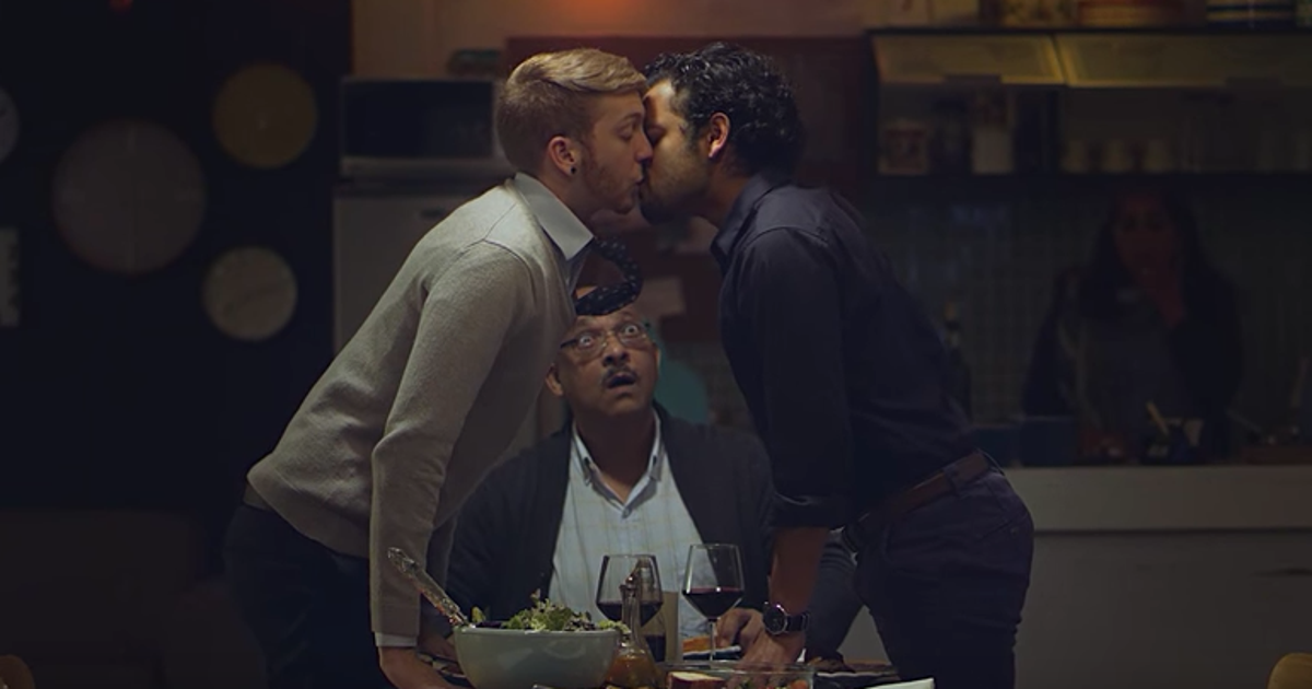 Watch The Gay 'Kiss' Commercial That Has Homophobes Up In Arms