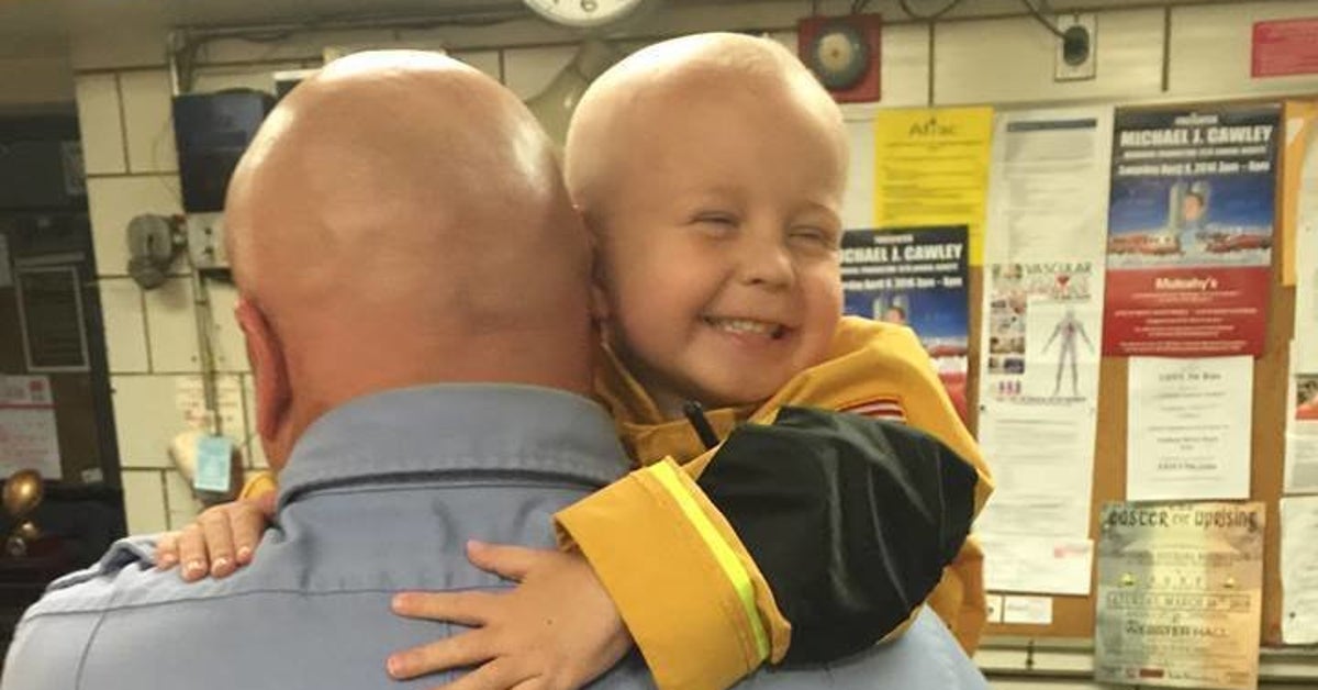 This Boy Fighting Cancer Is About To Become An Honorary FDNY ...