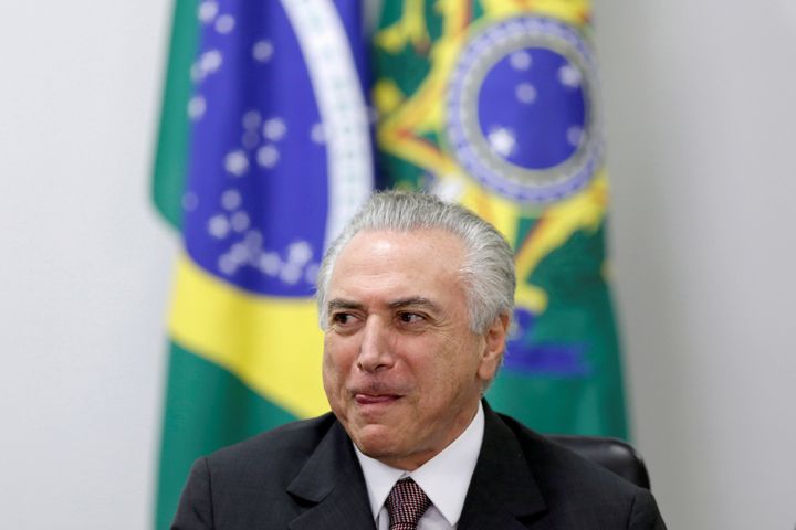 Brazil's interim President Michel Temer, 75, has been widely criticized for selecting an all-white, all-male cabinet. He has floated the idea of appointing his wife to oversee social policy. 