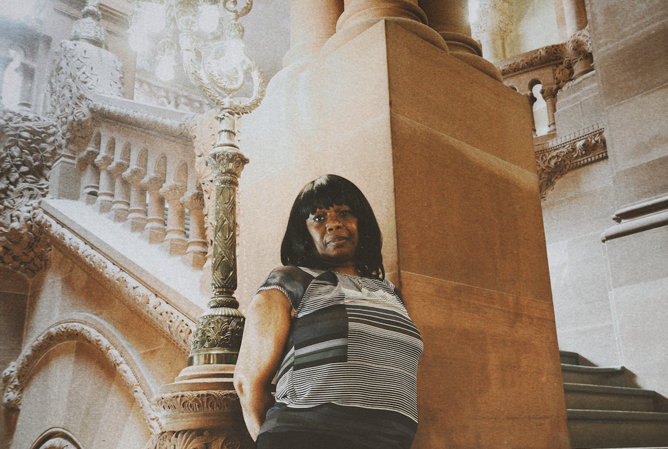"If your goal is to rehabilitate and rebuild, incarceration is not the answer," says LadyKathryn Williams-Julien, pictur
