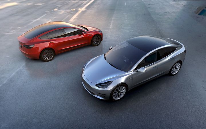 Employees at a North Carolina startup are being offered free Tesla Model 3s upon their release next year. The all-electric sportscar has an estimated $35,000 price tag.