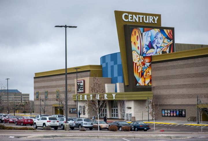 Century Aurora 16 movie theater is pictured in Colorado April 27, 2015.