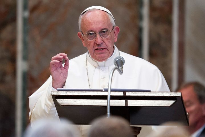 Pope Francis has often critiqued the "idolatry of money."