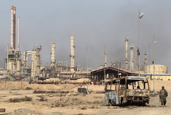 The Baiji oil refinery has been a major battleground between Iraqi forces and Islamic State fighters.