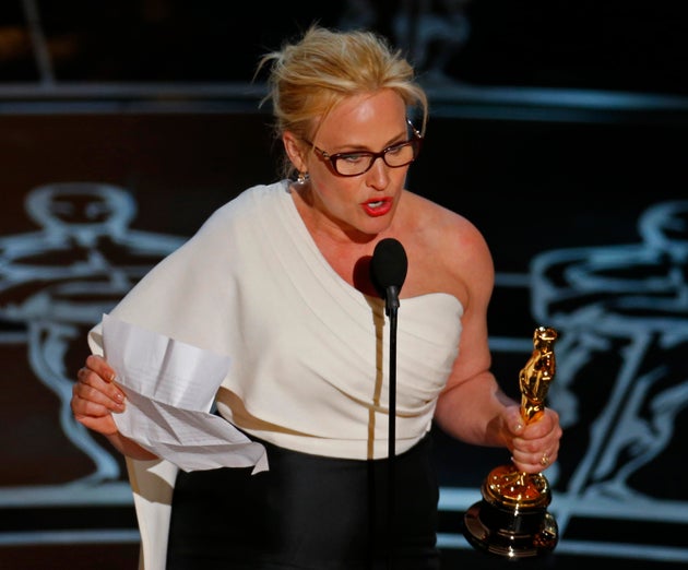 Patricia Arquette's call for equal pay rallied the country, though she was criticized at the time for...