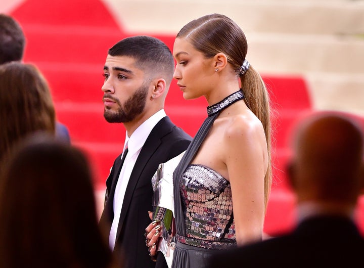 Zayn Malik with girlfriend Gigi Hadid