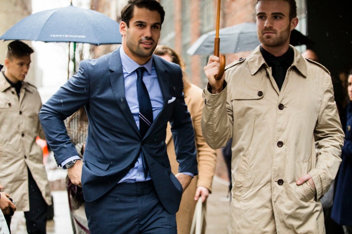 Decker describes his fashion sense to HuffPost as "all over the board."