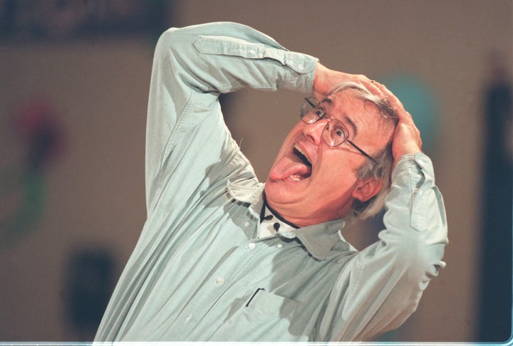 Author Robert Munsch performs a story at Toronto's Frankland Community School in 2010.